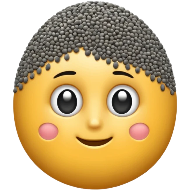 Chia seed emoji