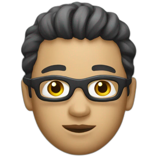 un noir natation emoji