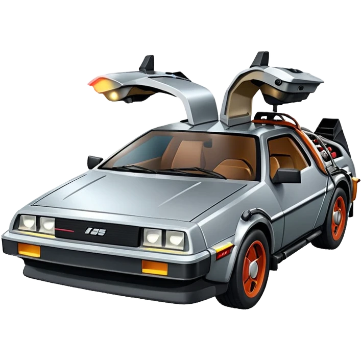 Back to the future emoji