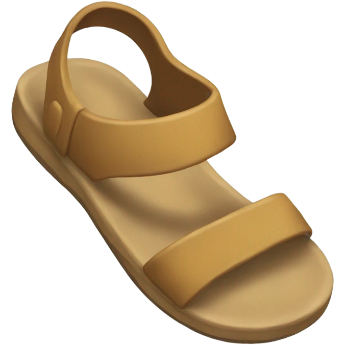 Sandal being thrown emoji