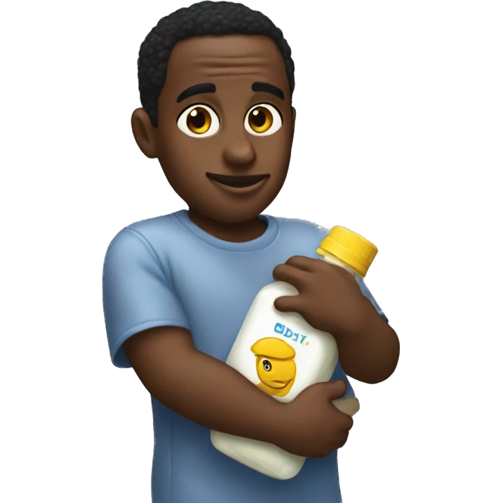 diddy holding baby oil emoji