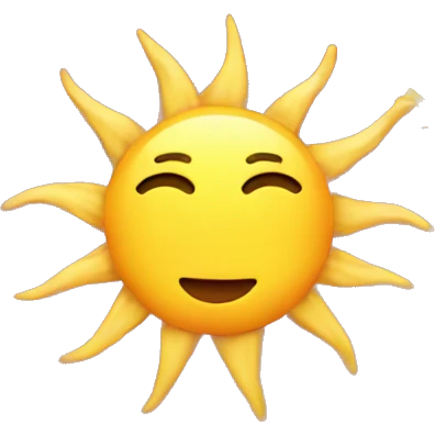  Sun emoji