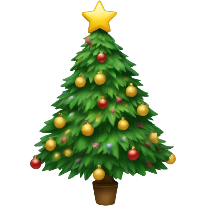christmas tree emoji