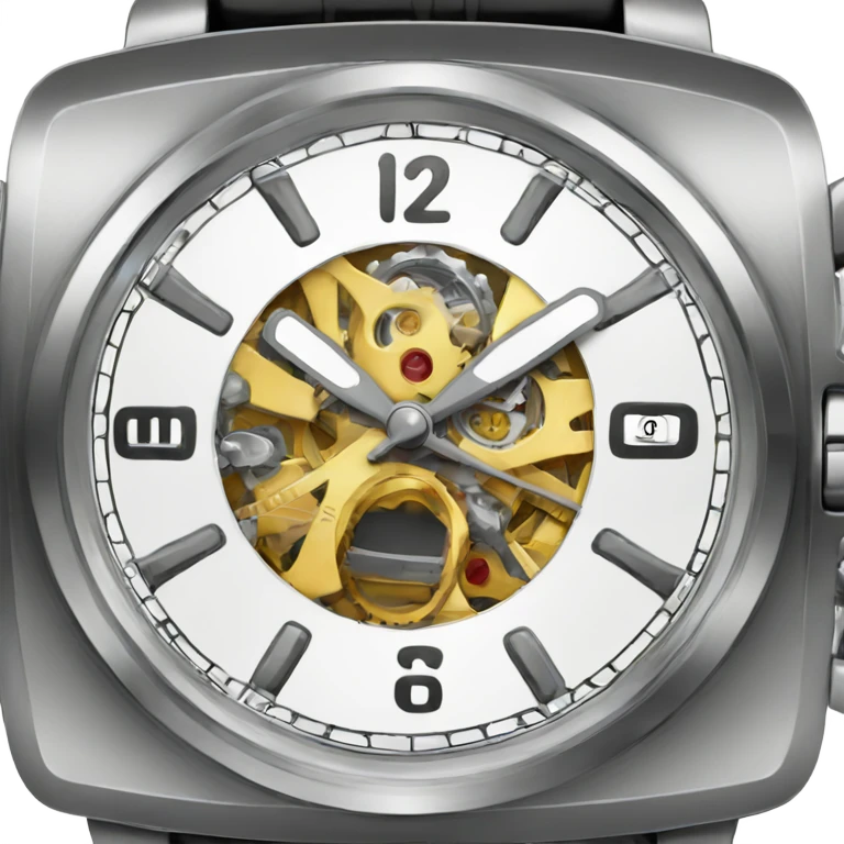 automatic watch emoji