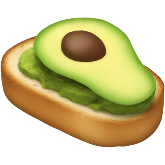 Avocado toast  emoji
