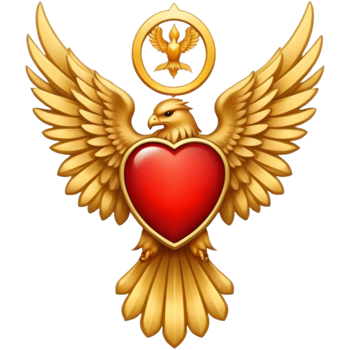 6 winged seraphim red emblem emoji