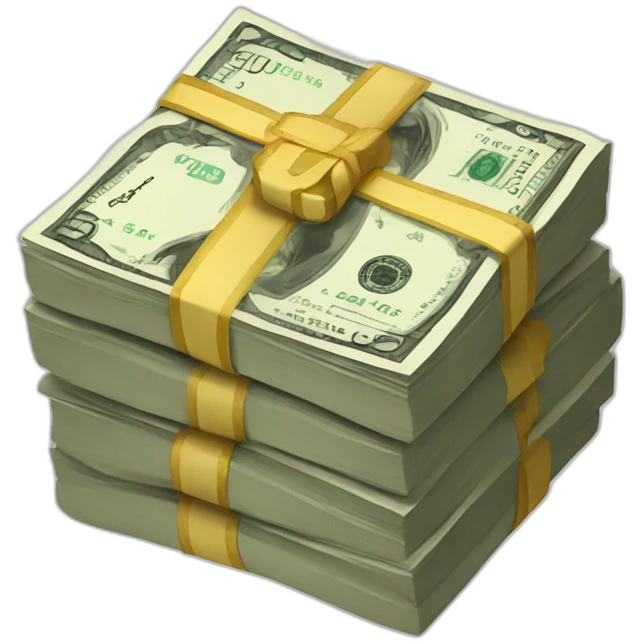 stack of cash emoji