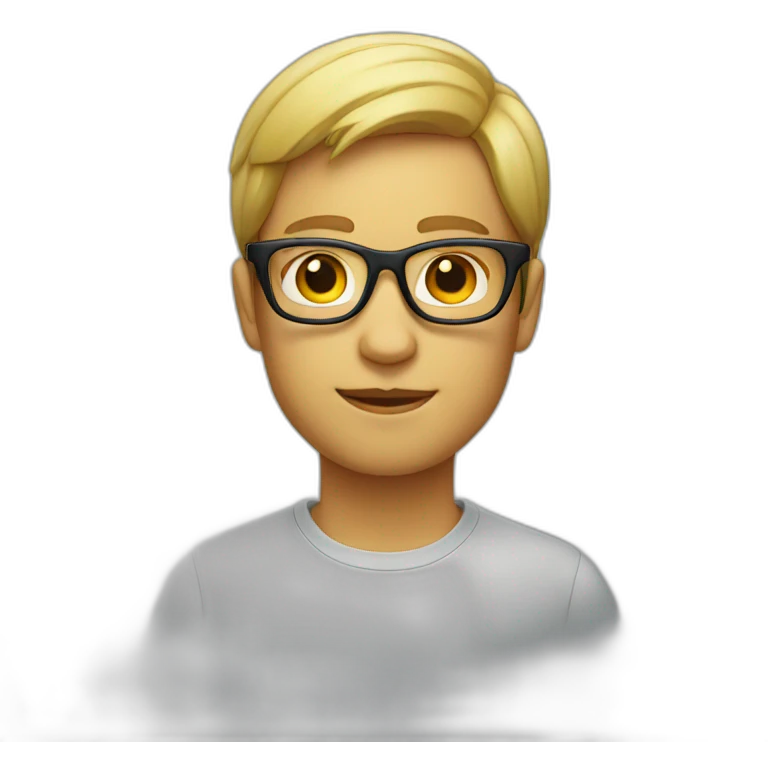 Apple's new glasses emoji