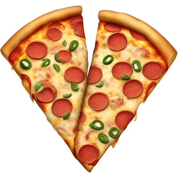 Pizza wrestling emoji