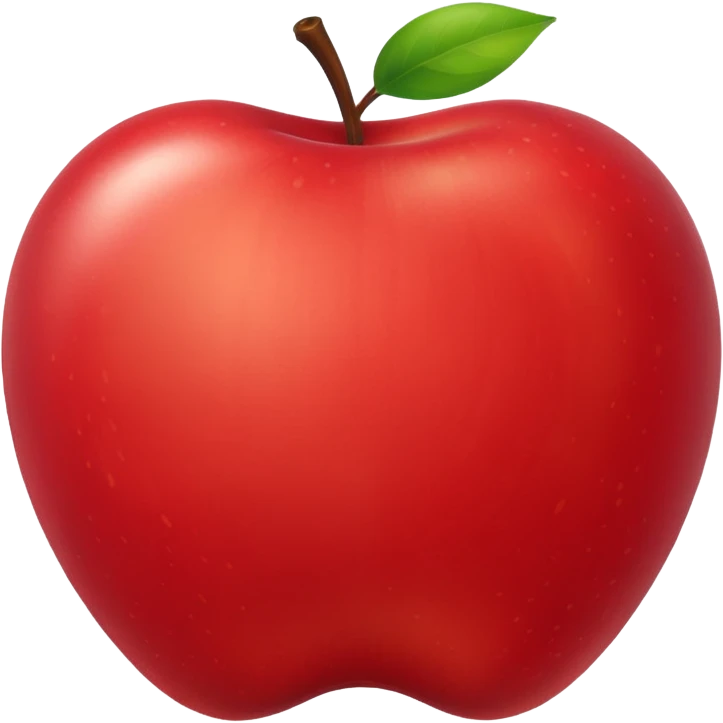 red apple emoji