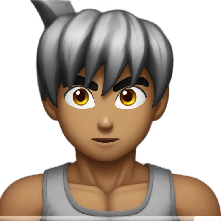 Black-goku emoji