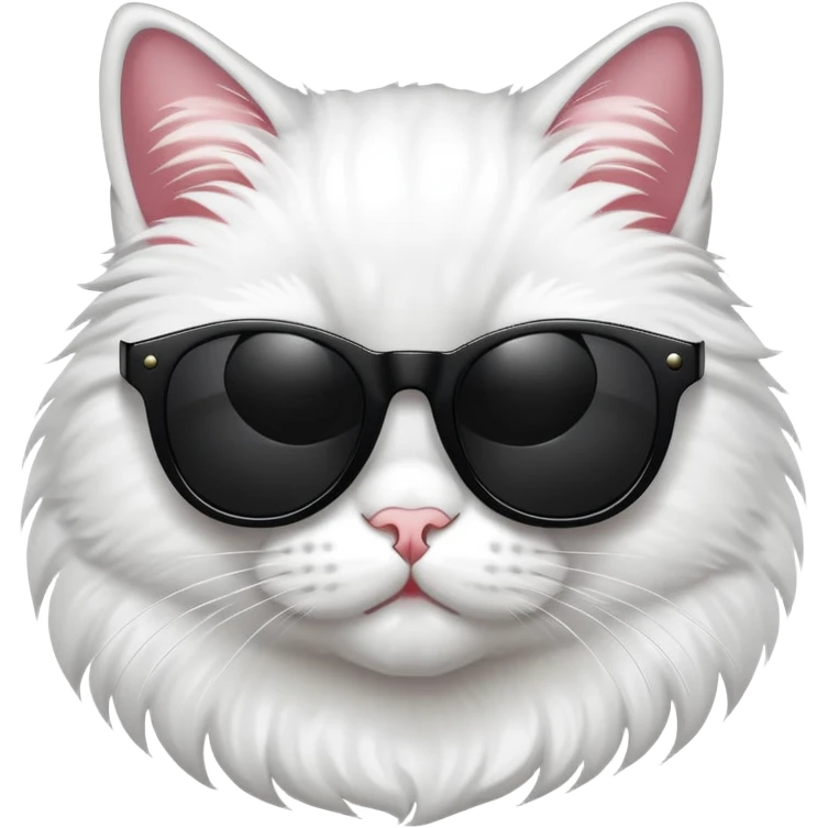 Cat wearing sunglasses emoji