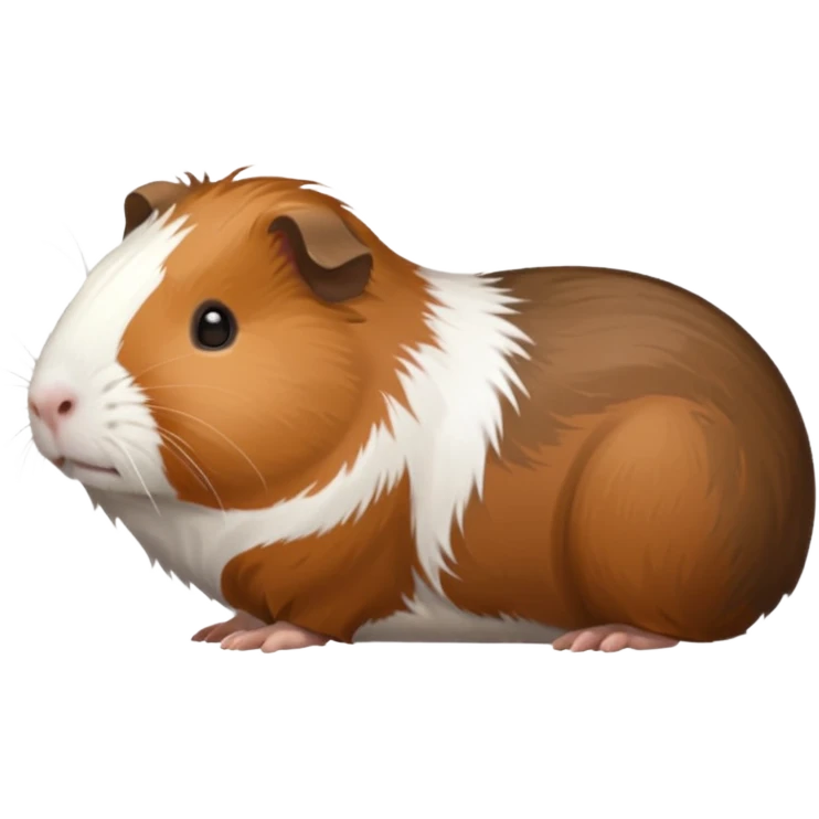 Realistic Guinea Pig side view emoji