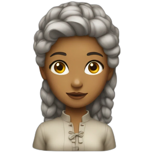 Fille trop belle emoji
