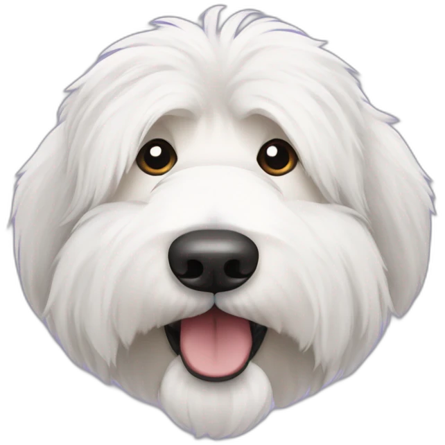Old English Sheepdog emoji