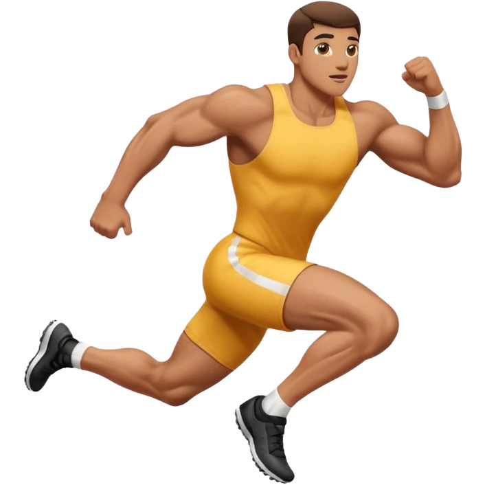 hurdling emoji