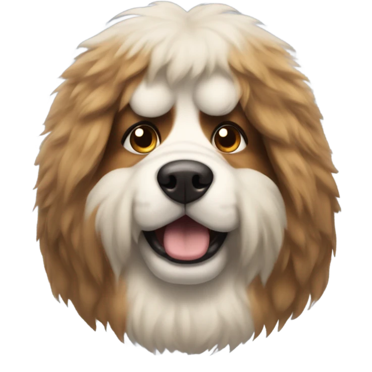 Giant dog emoji