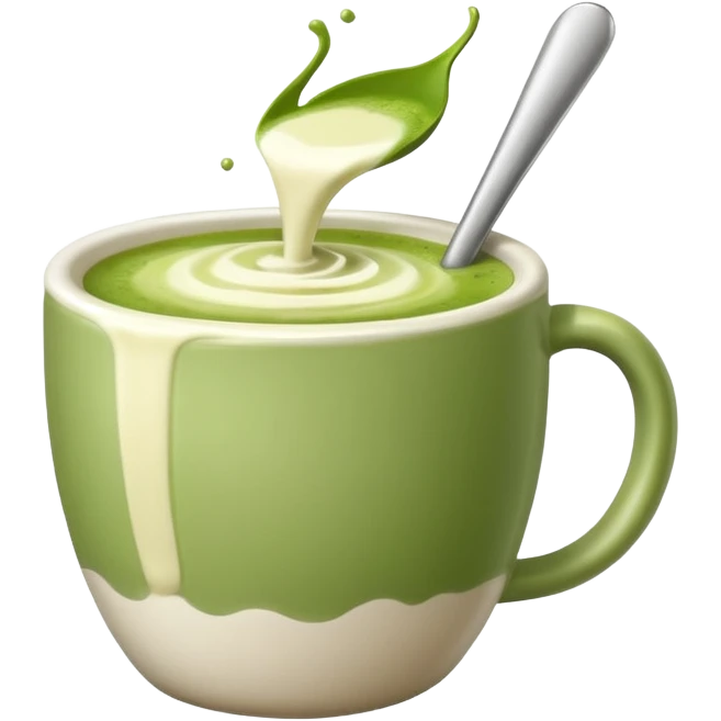 matcha latte emoji