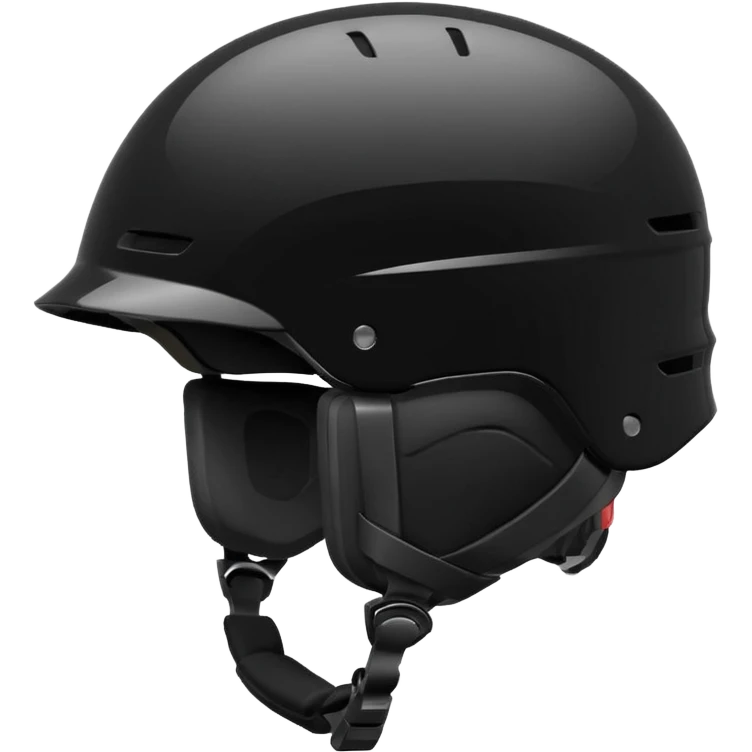 ski helmet without goggles emoji