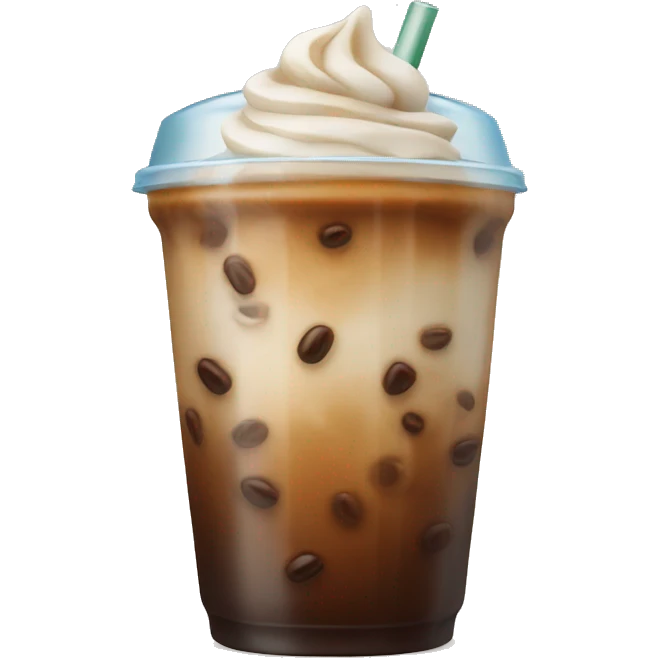 Iced coffee emoji