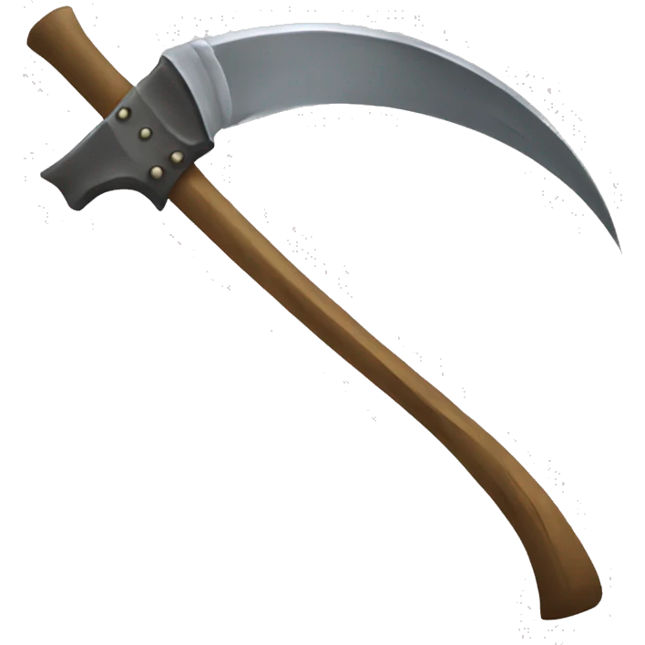 old scythe  emoji