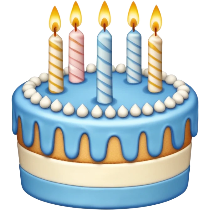 🎂🩵 emoji