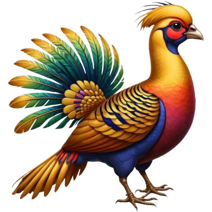 golden pheasant emoji