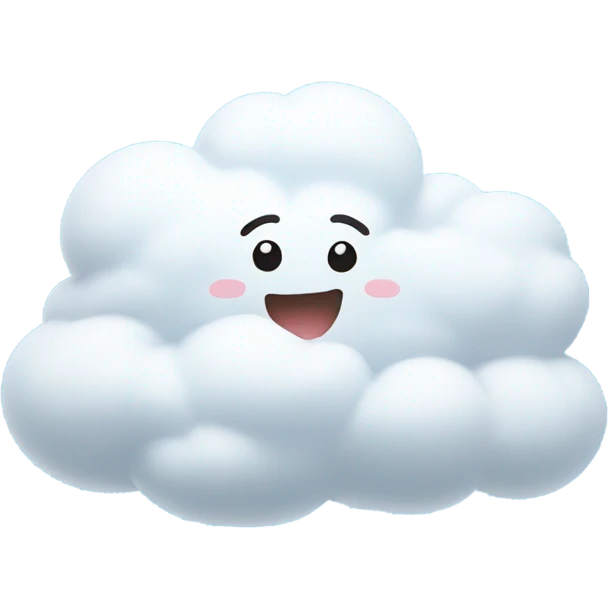 Cloud emoji
