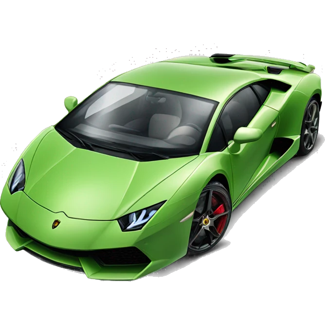 Lamborghini Car  emoji