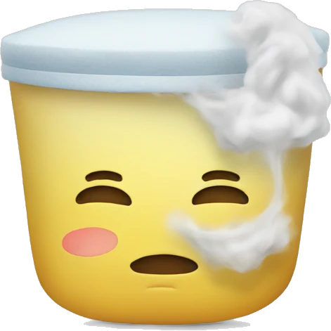 Hot compress emoji