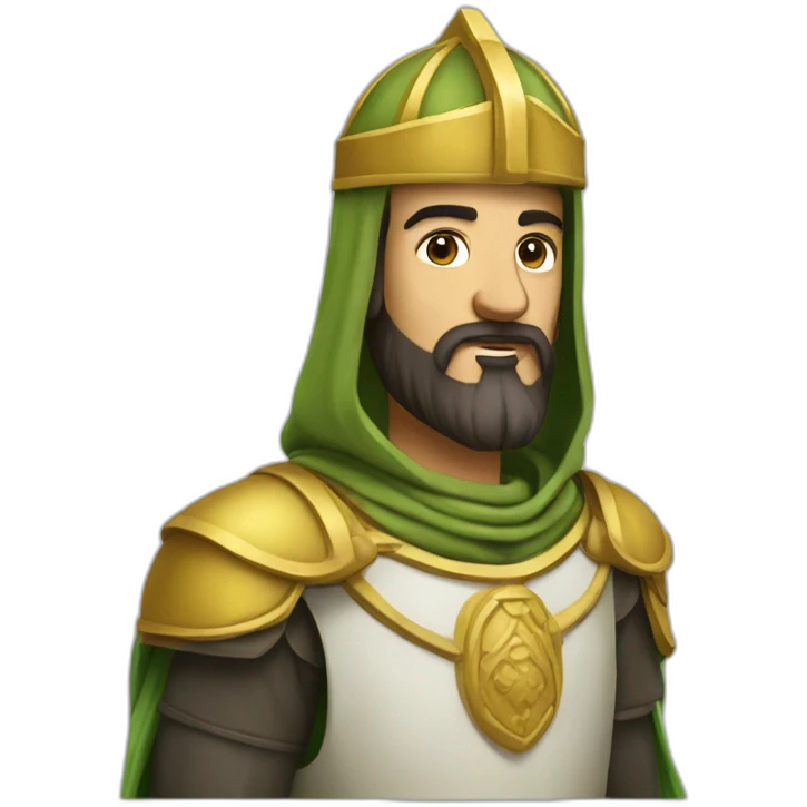 Saladin of the salad emoji