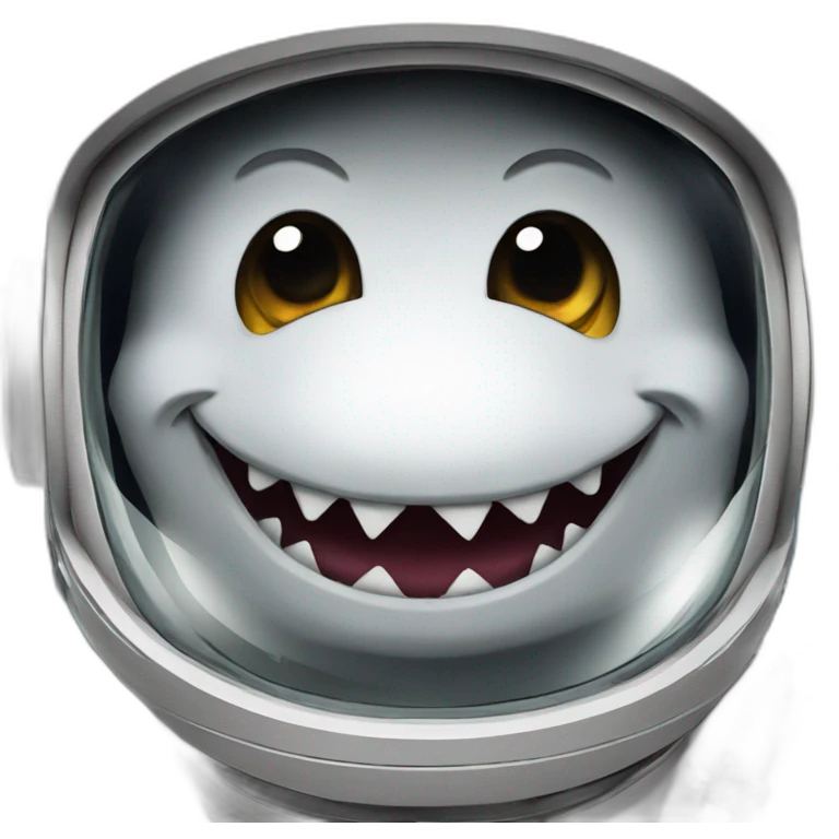 shark astronaut emoji