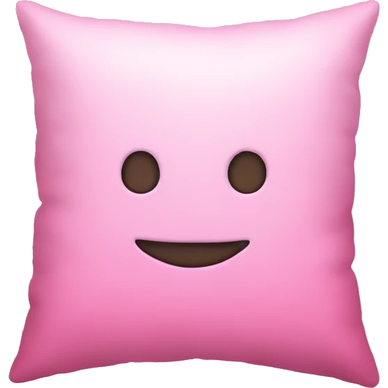 Pink pillow  emoji