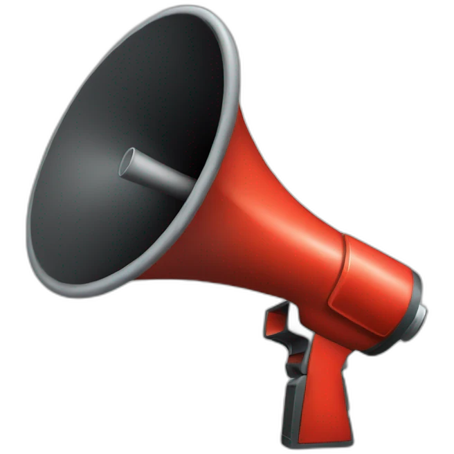 megaphone emoji