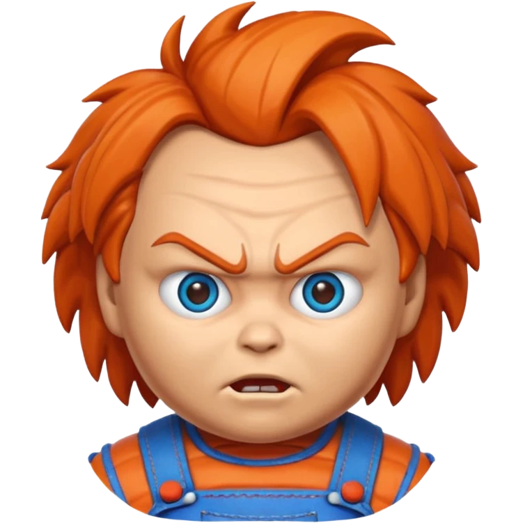 Un emojin de chuky emoji