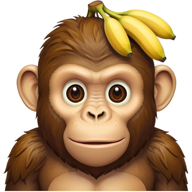ape with bananas  emoji