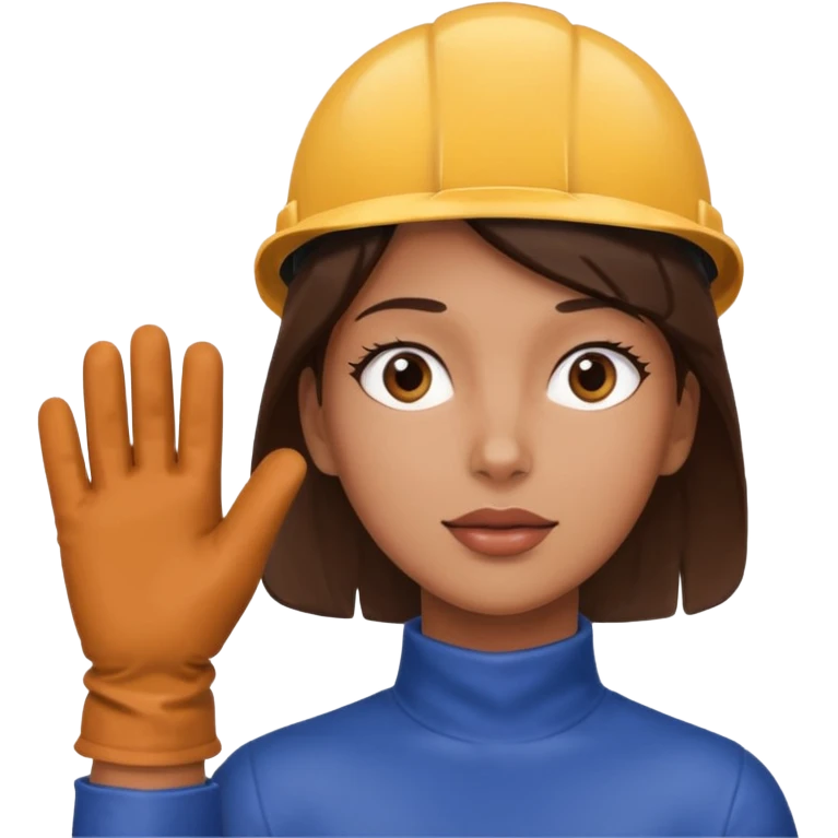 Stair Spotter + gloves emoji