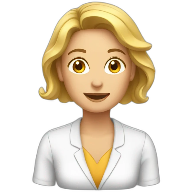 slipper saleswoman white emoji
