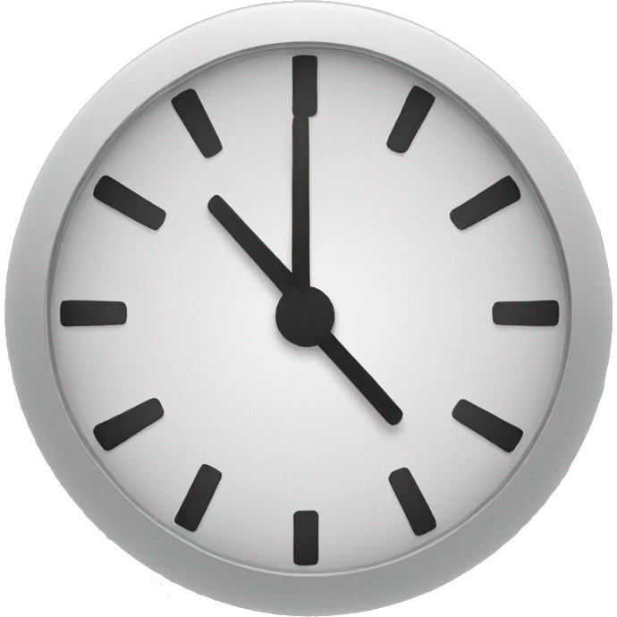 clock emoji