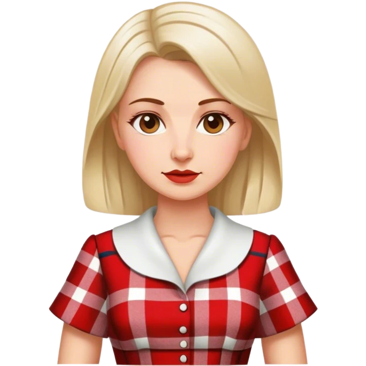  polish woman politician plaid dress emoji