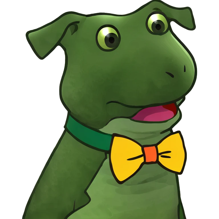 Dog dancing on two legs sticking its tongue out emoji