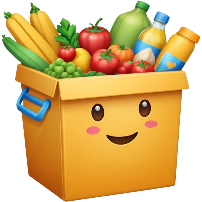 grocery in box emoji