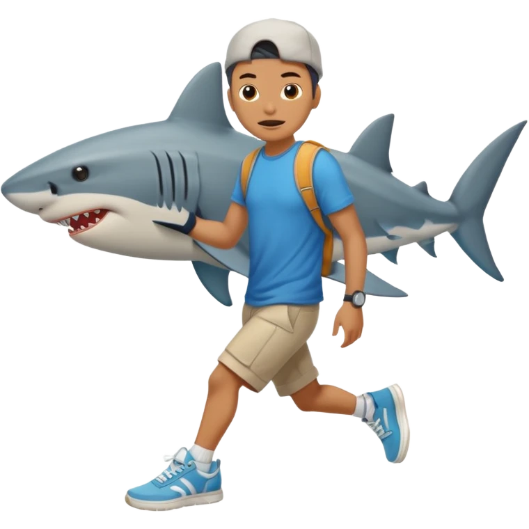 🦈🦶🦶👟👟 emoji