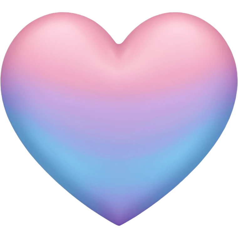 pastel heart with a gentle pastel wave background emoji