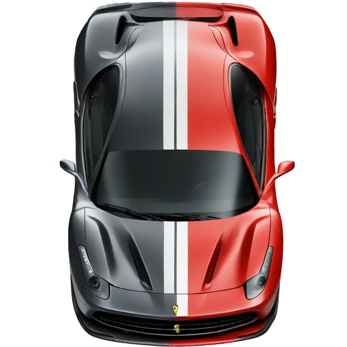Car ferrari emoji