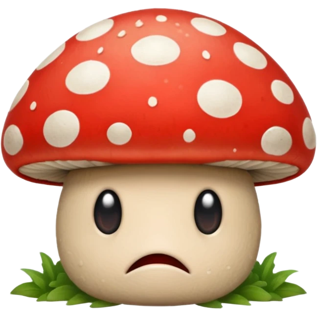 angry mushroom emoji