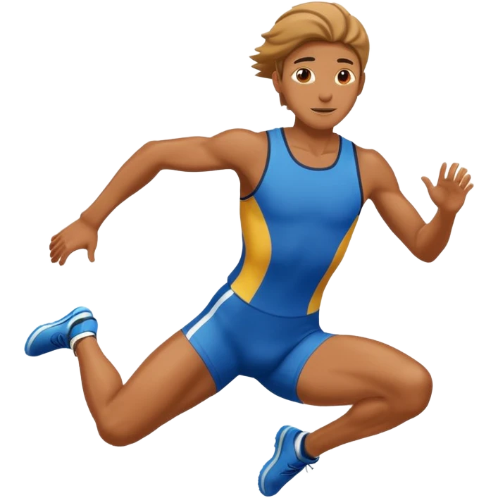 long jump emoji
