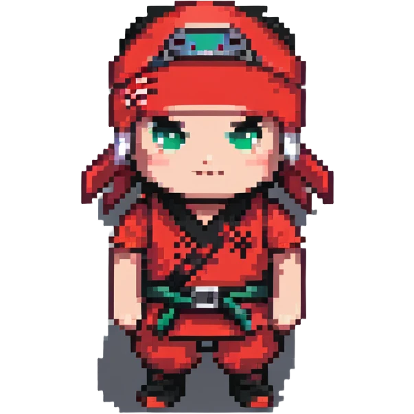 ninja with a red headband emoji