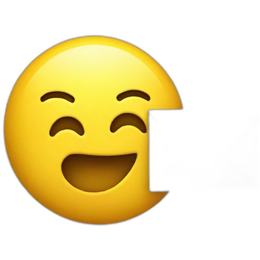 yellow emoji hugging a letter M emoji