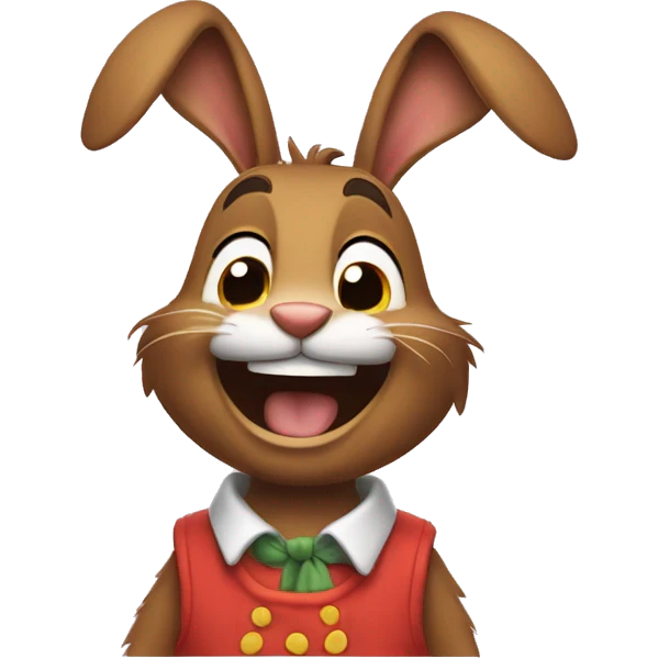 Brer Rabbit  laughing. emoji